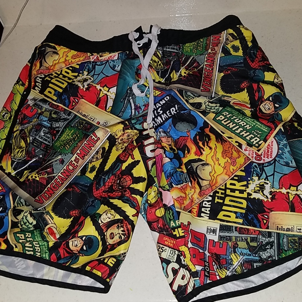 Marvel swim shorts